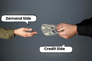 Credit side and demand side of bribe